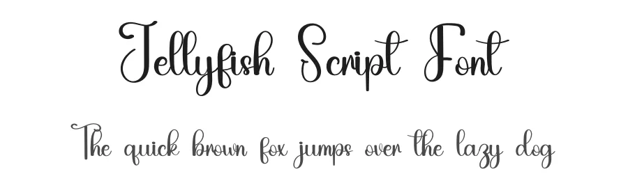 Jellyfish Script Font by inermediaSTUDIO — Script Handwritten Font