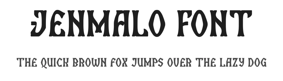 Jenmalo Font by TypeClassHeroes — Decorative Font