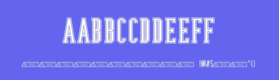 Jersey – Display Sport Font by KongFont — Display Font — thumbnail 3