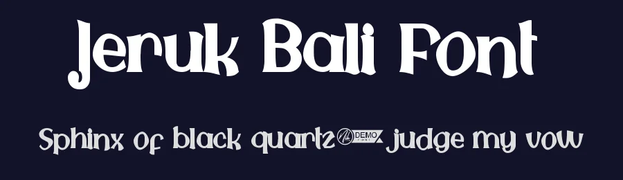 Jeruk Bali Font by nihstudio — Display Font — thumbnail 2