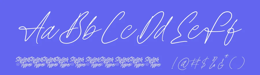 Jesica Floral – Handwritten Ink Font by stylishtype.co — Script Handwritten Font — thumbnail 3