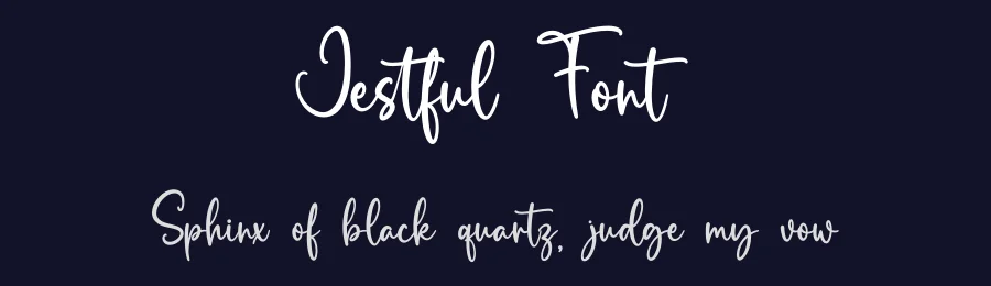 Jestful Font by Artnivora Studio — Script Handwritten Font — thumbnail 2