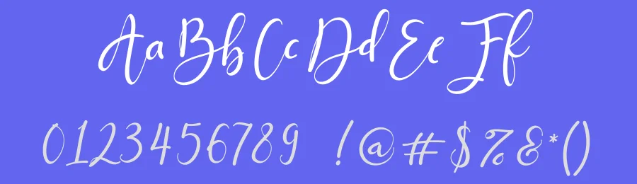 Jettiares Script Font by letterhanna — Script Handwritten Font — thumbnail 3
