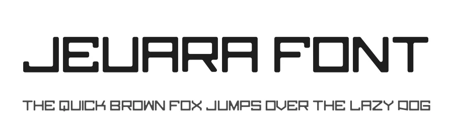 Jeuara Font by hayoyuka8 — Display Font