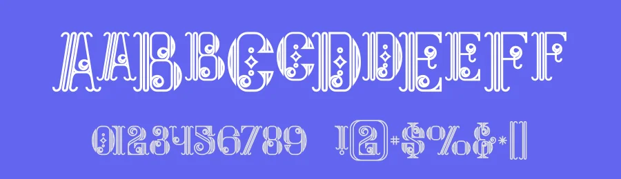 Jewel – Display Font by guxjohn — Display Font — thumbnail 3