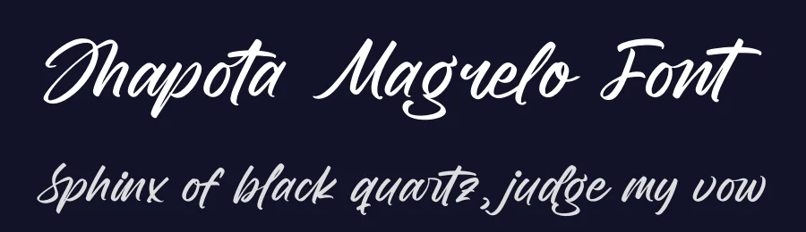 Jhapota Magrelo Font by letterenastudios — Script Handwritten Font — thumbnail 2
