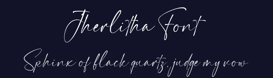 Jherlitha Font by yeenstudio — Script Handwritten Font — thumbnail 2