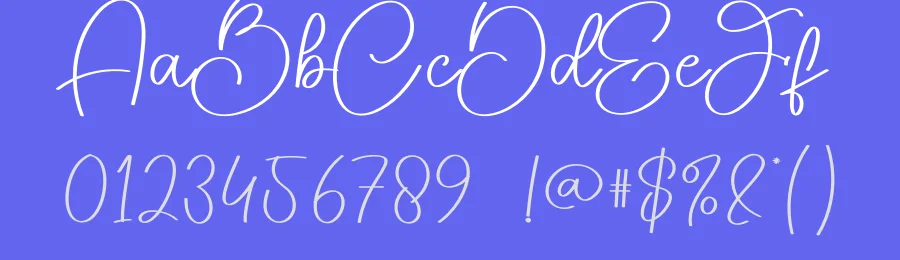 Jhordy Calligraphy Font by creativeletter — Script Handwritten Font — thumbnail 3