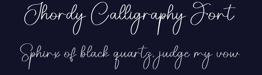 Jhordy Calligraphy Font by creativeletter — Script Handwritten Font — thumbnail 2