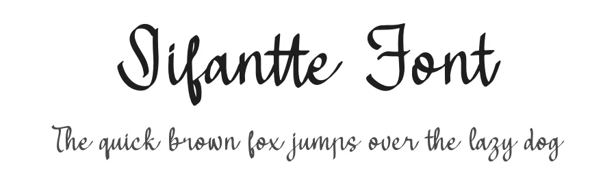 Jifantte Font by letterfabric — Script Handwritten Font