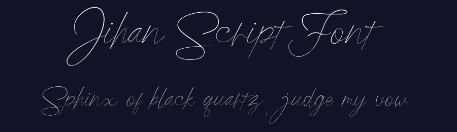 Jihan Script Font by Sukolab std — Script Handwritten Font — thumbnail 2