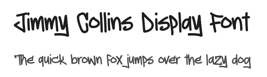 Jimmy Collins Display Font by Allouse.Studio — Display Font