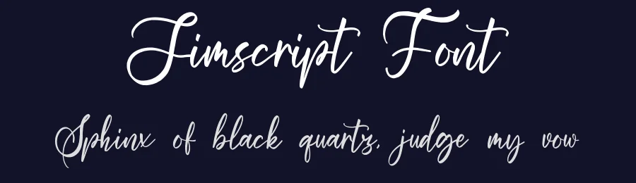 Jimscript Font by qwrtype — Script Handwritten Font — thumbnail 2
