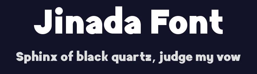 Jinada Font by TypeLogue — Sans Serif Font — thumbnail 2