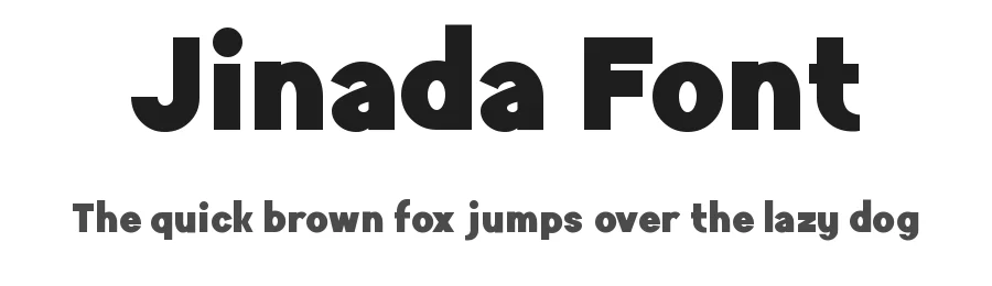 Jinada Font by TypeLogue — Sans Serif Font