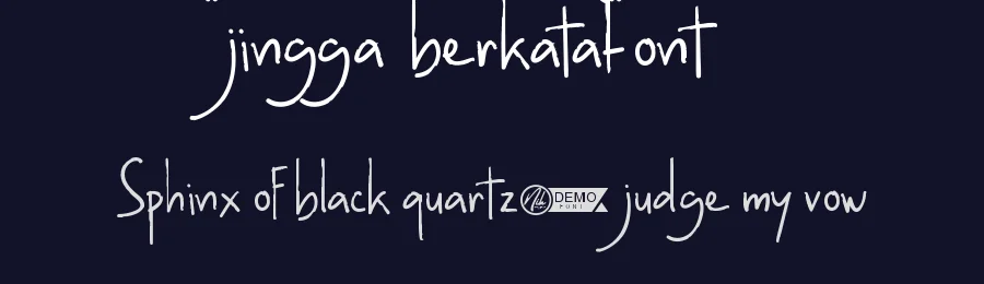 Jingga Berkata Font by nihstudio — Script Handwritten Font — thumbnail 2