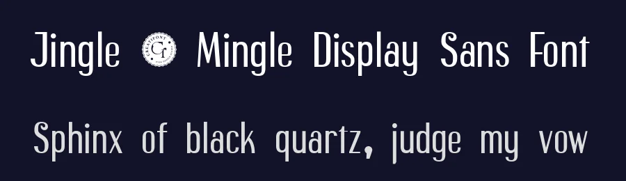Jingle & Mingle Display Sans Font by Creatifontstudios — Serif Font — thumbnail 2
