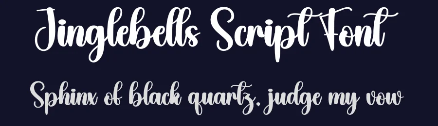 Jinglebells Script Font by creativeletter — Script Handwritten Font — thumbnail 2