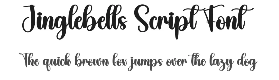 Jinglebells Script Font by creativeletter — Script Handwritten Font