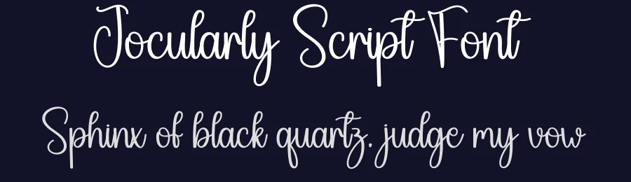 Jocularly Script Font by andikastudio — Script Handwritten Font — thumbnail 2