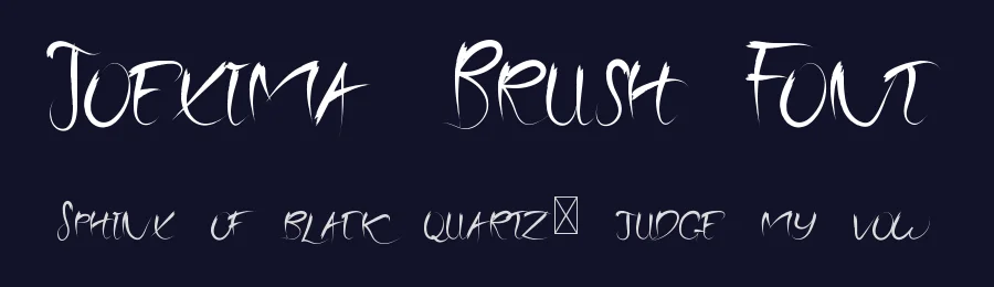 Joexima Brush Font by edricstudio — Script Handwritten Font — thumbnail 2