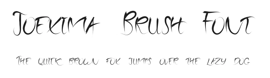 Joexima Brush Font by edricstudio — Script Handwritten Font