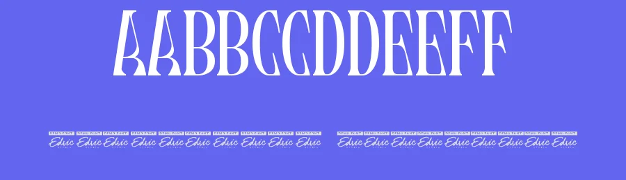 Joey Marine Font by edricstudio — Serif Font — thumbnail 3