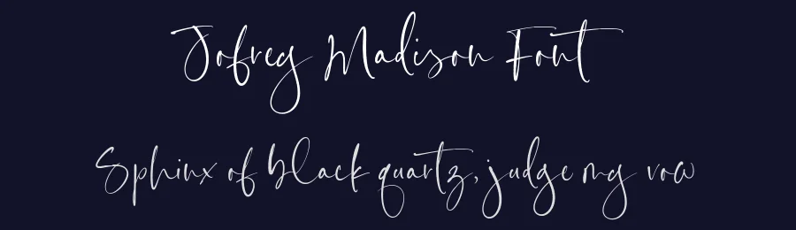 Jofrey Madison Font by Timur type — Serif Font — thumbnail 2