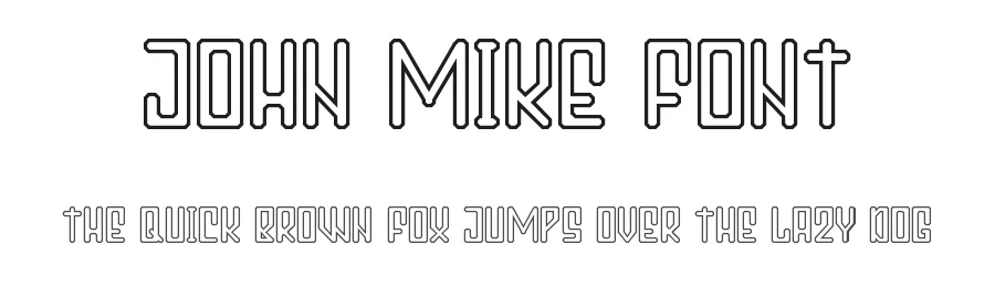 John Mike Font by CalligraphyFonts.net — Sans Serif Font