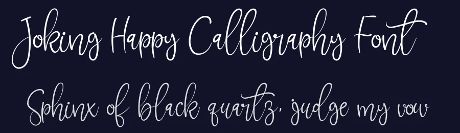 Joking Happy Calligraphy Font by andikastudio — Script Handwritten Font — thumbnail 2