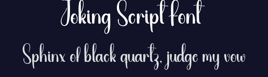 Joking Script Font by andikastudio — Script Handwritten Font — thumbnail 2