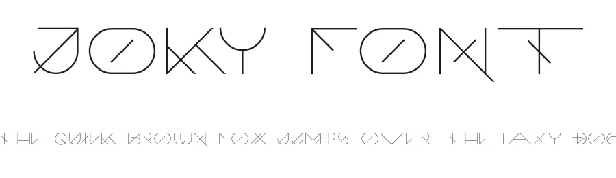 Joky Font by DanieleFranchi — Display Font