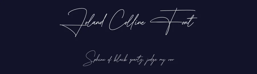 Joland Colline Font by Typebae — Script Handwritten Font — thumbnail 2