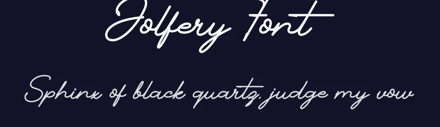 Jolfery Font by Naufal Labs — Script Handwritten Font — thumbnail 2