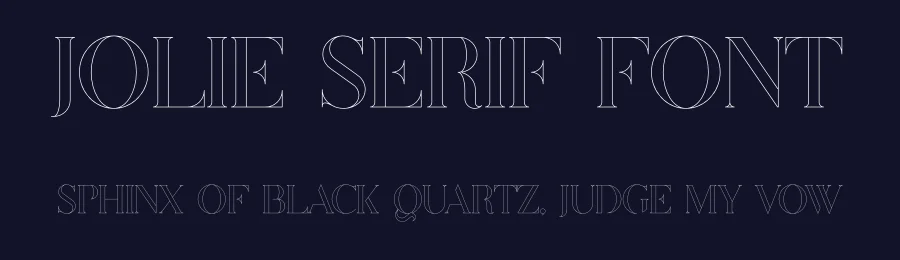 Jolie Serif Font by vpcreativeshop — Serif Font — thumbnail 2