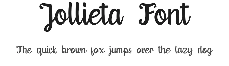 Jollieta Font by hujantype β Display Font