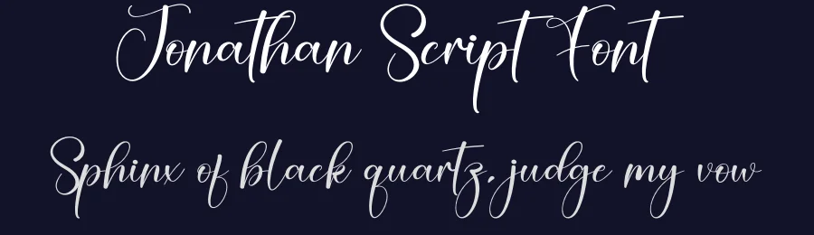 Jonathan Script Font by andikastudio — Script Handwritten Font — thumbnail 2