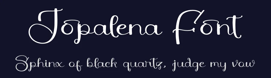 Jopalena Font by glorytype — Script Handwritten Font — thumbnail 2