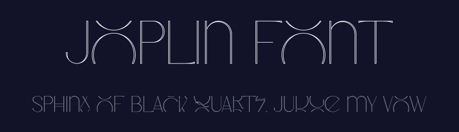 Joplin Font by vpcreativeshop — Display Font — thumbnail 2