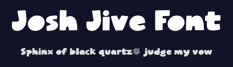 Josh Jive Font by fontsider — Display Font — thumbnail 2