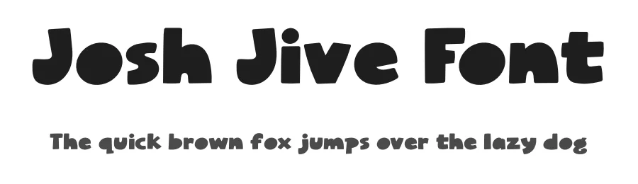 Josh Jive Font by fontsider — Display Font