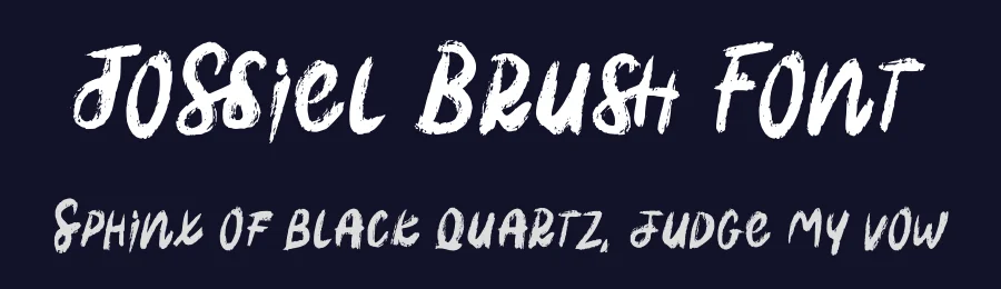 Jossiel Brush Font by Dhabee — Script Handwritten Font — thumbnail 2