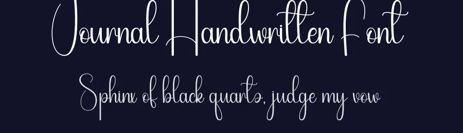 Journal Handwritten Font by andikastudio — Script Handwritten Font — thumbnail 2
