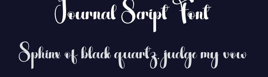 Journal Script Font by andikastudio — Script Handwritten Font — thumbnail 2