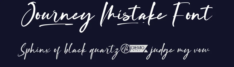 Journey Mistake Font by nihstudio — Script Handwritten Font — thumbnail 2