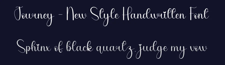 Journey – New Style Handwritten Font by andikastudio — Script Handwritten Font — thumbnail 2
