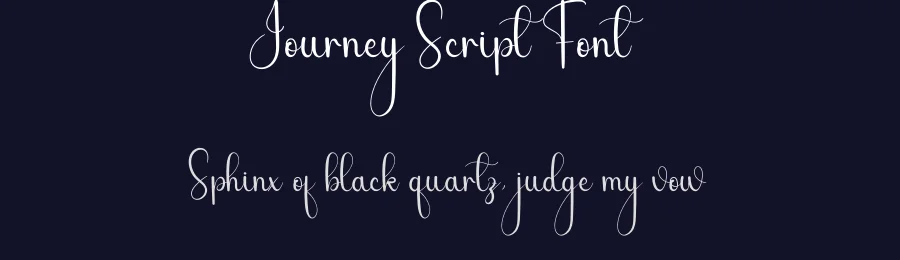 Journey Script Font by andikastudio — Script Handwritten Font — thumbnail 2