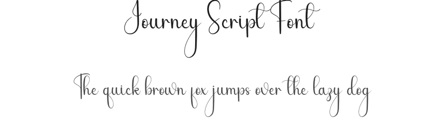 Journey Script Font by andikastudio — Script Handwritten Font