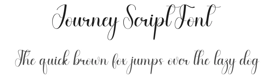 Journey Script Font by andikastudio — Script Handwritten Font