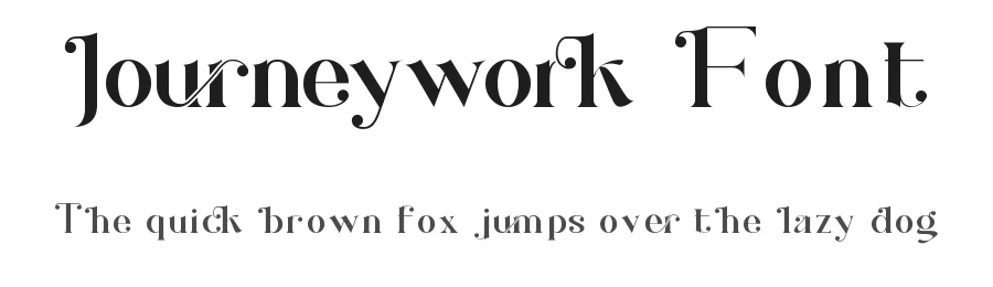 Journeywork Font by nihstudio — Serif Font